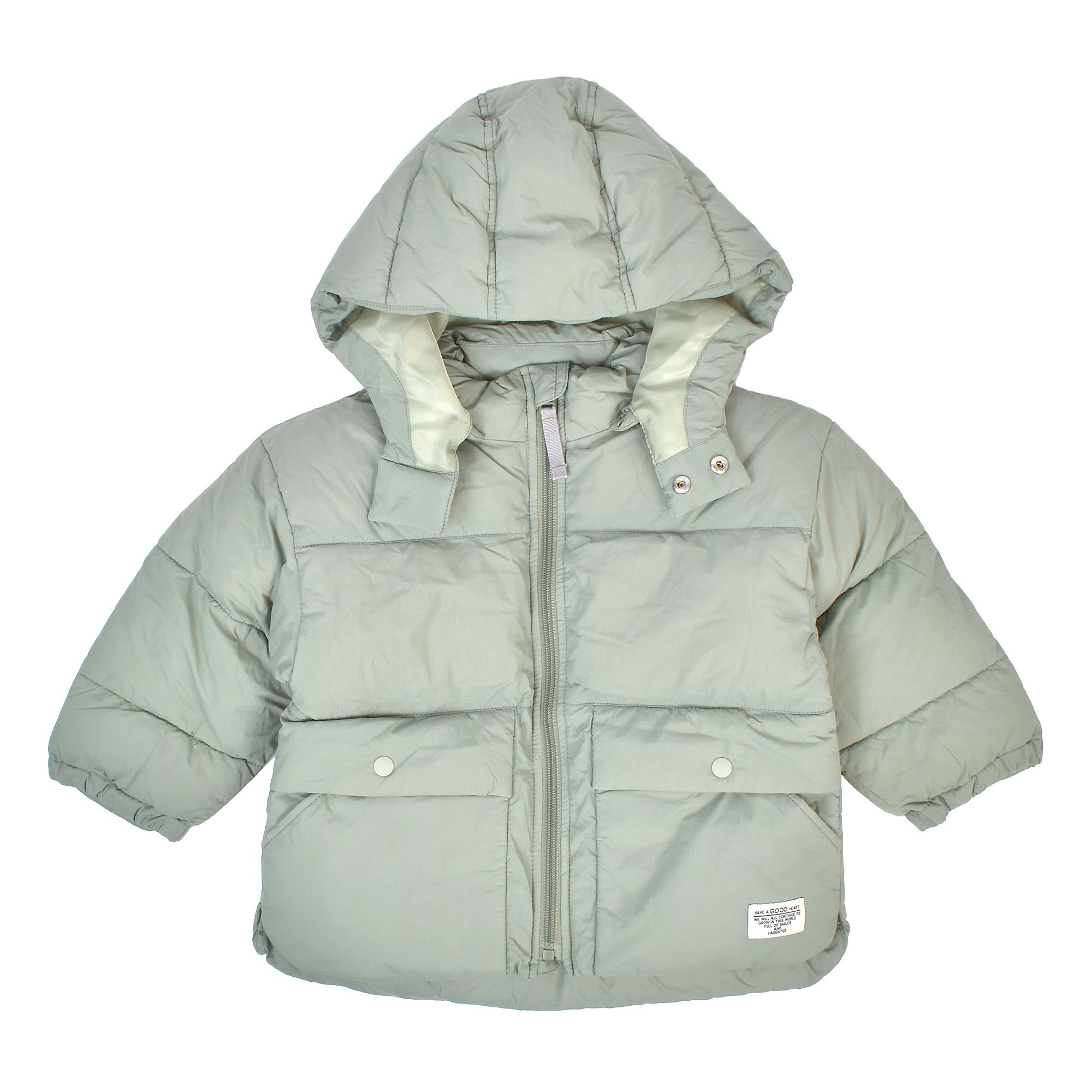 ダウンジャケット 男の子 女の子 BREEZE ブリーズ ふわ軽 インサレーションジャケット R401035 100cm 140cm キッズ 子供 アウター コート 軽い 軽量 冬 防寒 中綿 フード 取り外し 洗える 洗濯 暖かい おしゃれ ポケット付き FO エフオー ブラック ベージュ ピンク オリーブ