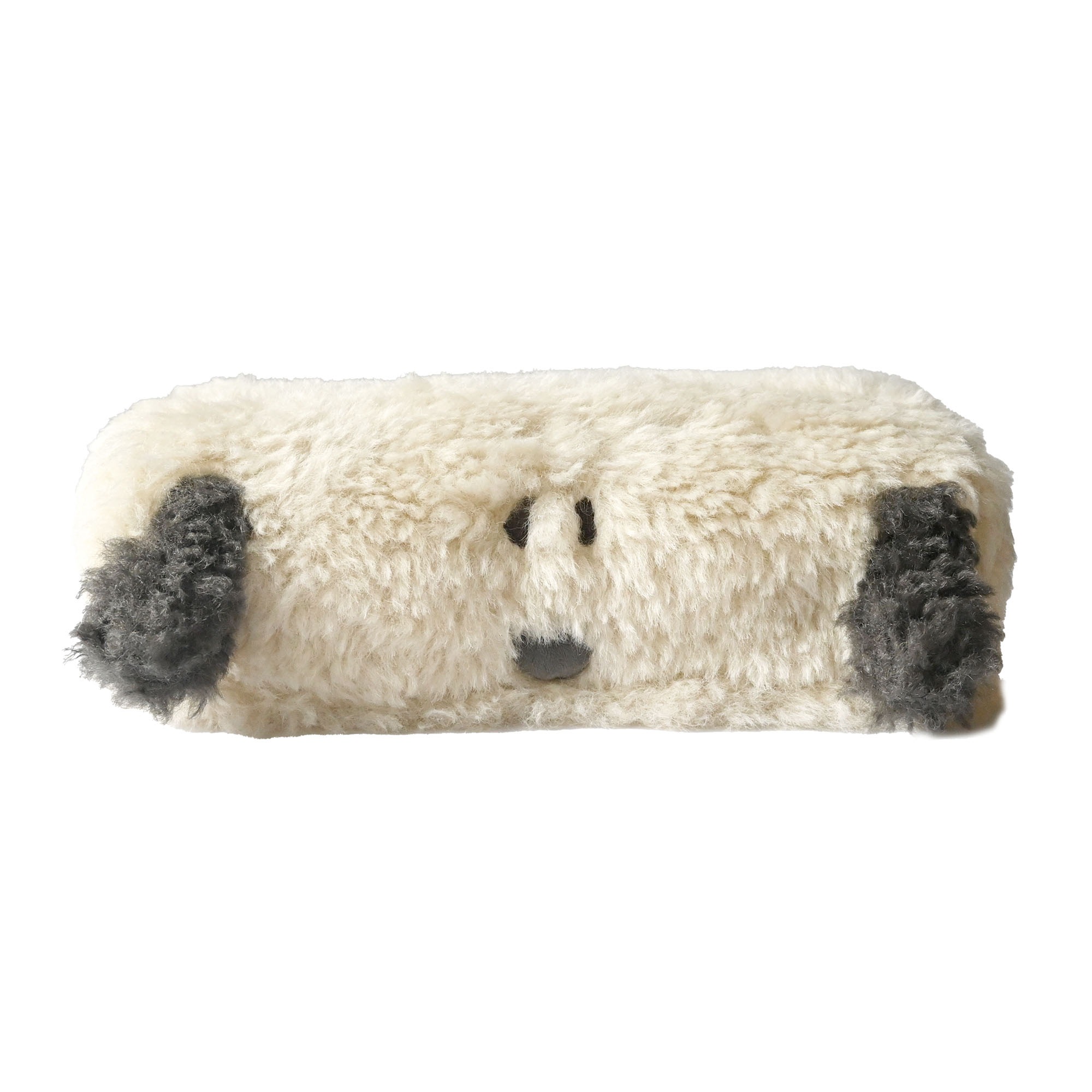 ティッシュカバー tente スヌーピー SNOOPY ぬいぐるみ キャラクター ティッシュケース おしゃれ かわいい 置き PEANUTS テンテ ボックスティッシュ カバー インテリア 北欧雑貨 リビング シンプル 箱ティッシュ アイボリー ベージュ 白 ナチュラル プレゼント 誕生日 ギフト