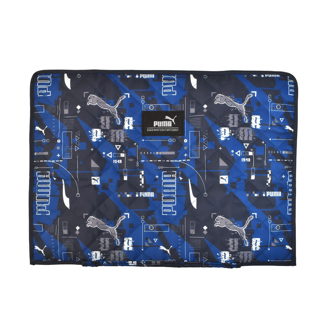 防災頭巾 カバー PUMA プーマ 背もたれ 小学生 幼稚園 保育園 小学校 子供 キッズ 男の子 座布団 クッション 防災ずきん キルティング 低学年 高学年 一年生 入園 入学準備 卒園 黒 ブラック ブルー ネイビー レッド 防災グッズ 名前欄 災害 スポーツ ブランド PM421 PM534