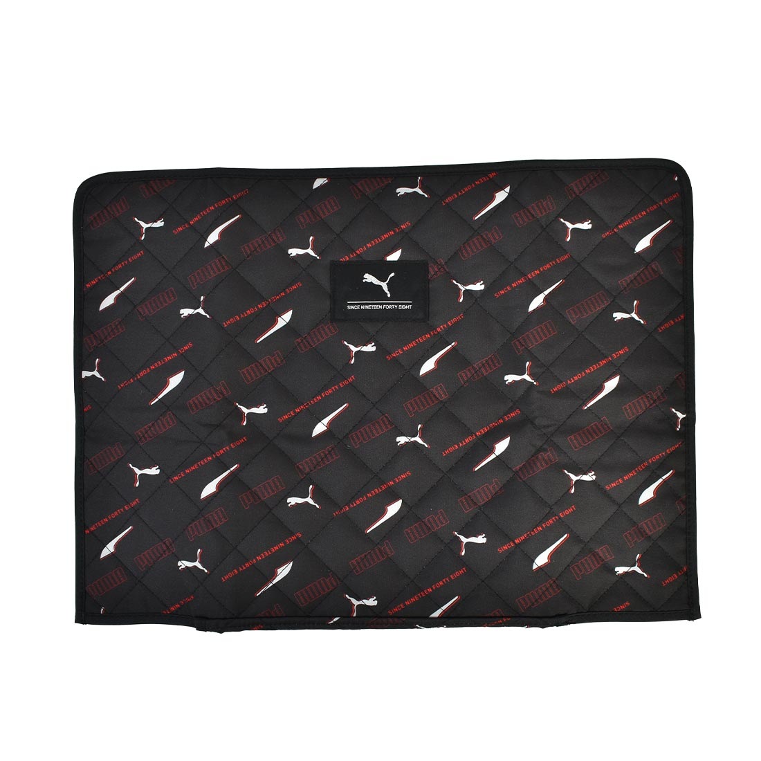 防災頭巾 カバー PUMA プーマ 背もたれ 小学生 幼稚園 保育園 小学校 子供 キッズ 男の子 座布団 クッション 防災ずきん キルティング 低学年 高学年 一年生 入園 入学準備 卒園 黒 ブラック ブルー ネイビー レッド 防災グッズ 名前欄 災害 スポーツ ブランド PM421 PM534