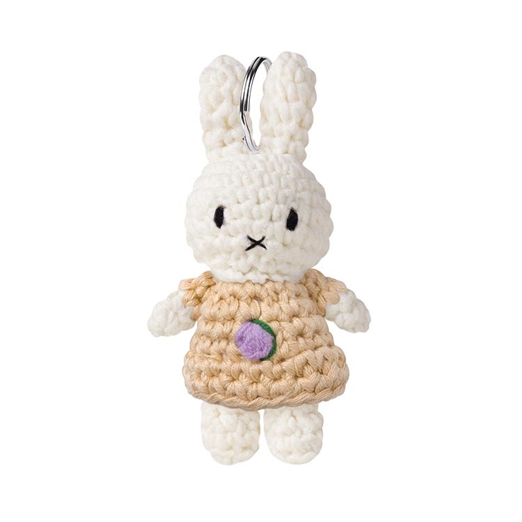 ジャストダッチ ミッフィー キーホルダー miffy JUST DUTCH 名画 ミュージアム ボリス メラニー かわいい キーリング キーハンガー マスコット キーチャーム ぬいぐるみ あみぐるみ 編みぐるみ 家 車 鍵 取り付け ハンドメイド ミッフィーグッズ ギフト 誕生日 プレゼント