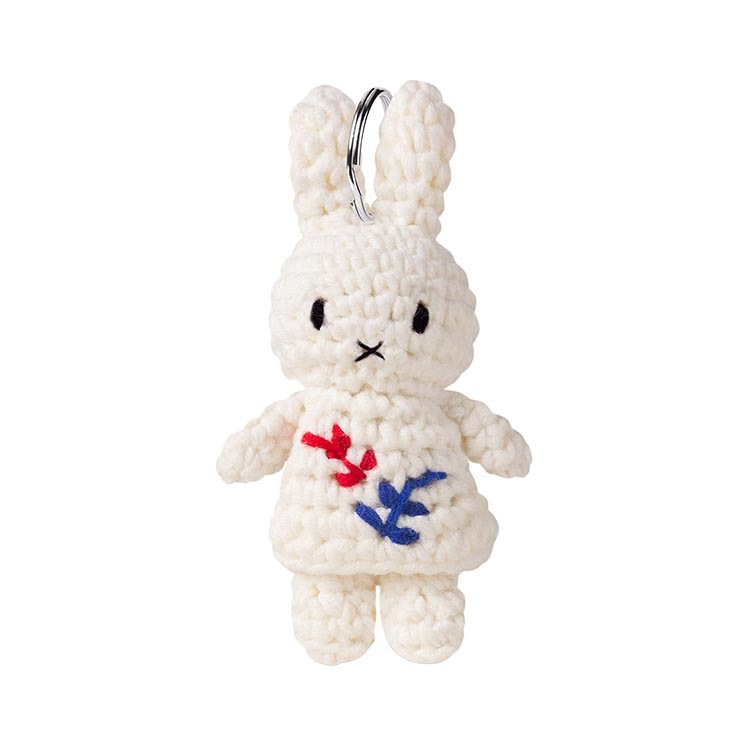 ジャストダッチ ミッフィー キーホルダー miffy JUST DUTCH 名画 ミュージアム ボリス メラニー かわいい キーリング キーハンガー マスコット キーチャーム ぬいぐるみ あみぐるみ 編みぐるみ 家 車 鍵 取り付け ハンドメイド ミッフィーグッズ ギフト 誕生日 プレゼント