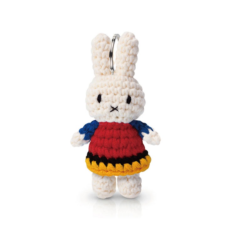 ジャストダッチ ミッフィー キーホルダー miffy JUST DUTCH 名画 ミュージアム ボリス メラニー かわいい キーリング キーハンガー マスコット キーチャーム ぬいぐるみ あみぐるみ 編みぐるみ 家 車 鍵 取り付け ハンドメイド ミッフィーグッズ ギフト 誕生日 プレゼント