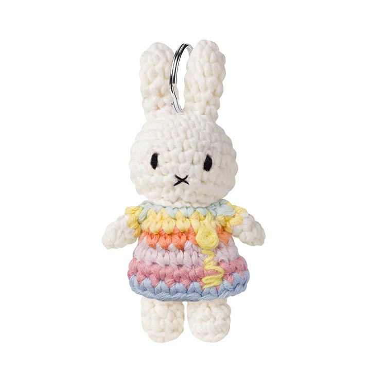 ジャストダッチ ミッフィー キーホルダー miffy JUST DUTCH 名画 ミュージアム ボリス メラニー かわいい キーリング キーハンガー マスコット キーチャーム ぬいぐるみ あみぐるみ 編みぐるみ 家 車 鍵 取り付け ハンドメイド ミッフィーグッズ ギフト 誕生日 プレゼント
