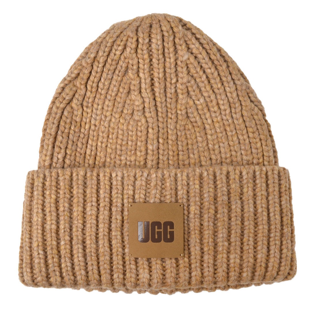 ニット帽 UGG アグ ニットキャップ レディース メンズ ブランド 20061 冬用 帽子 リブ編み ウール混 おしゃれ ブラック グレー ブラウン ホワイト 黒 白 ビーニー 肉厚 ボリューム 厚手 通勤 通学 ロゴニットキャップ 小顔 防寒 人気 クリスマス 誕生日 プレゼント ギフト