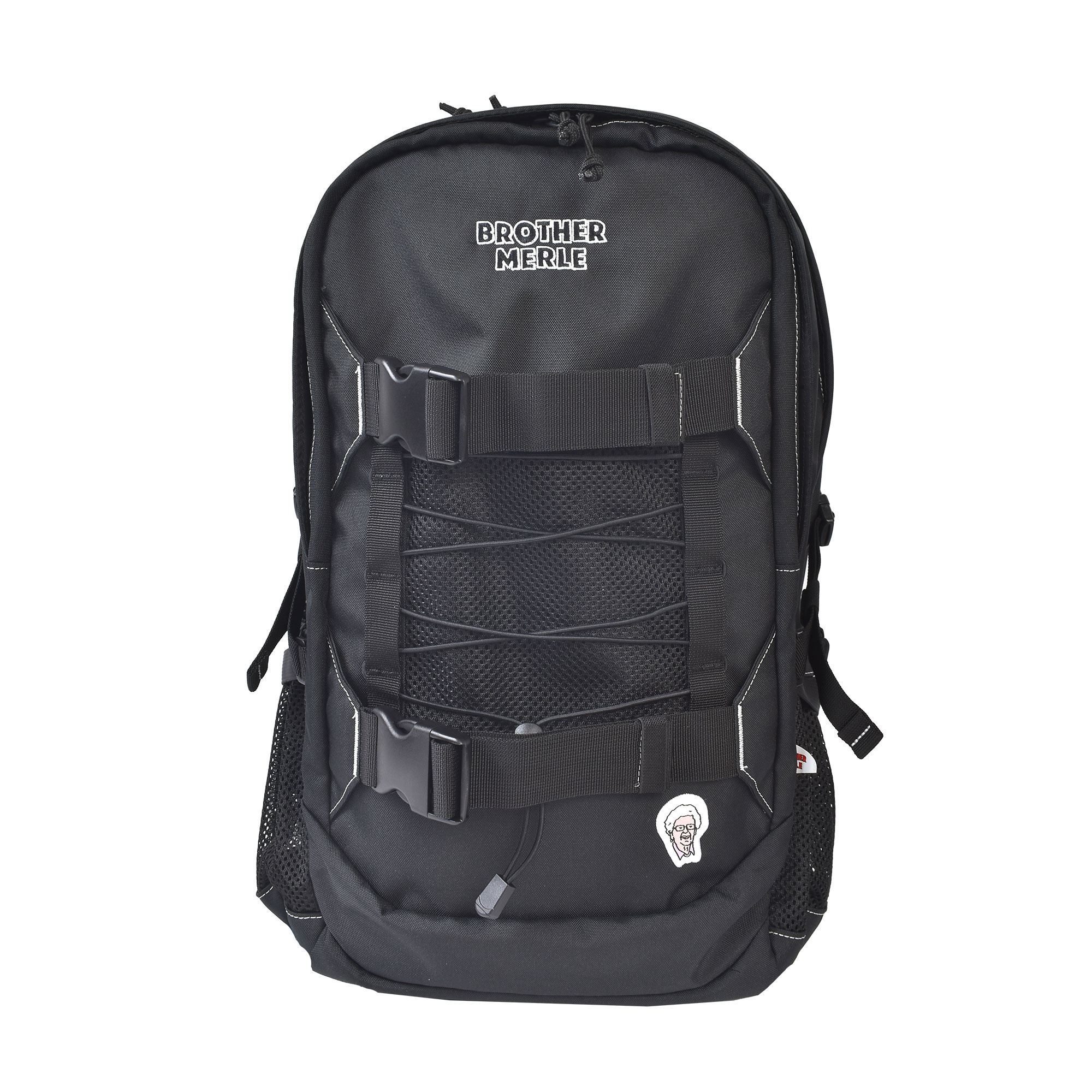 リュック BROTHER MERLE ブラザーマール レディース メンズ 大容量 32L 高校生 通学 A3 A4 背中 背面 メッシュ ポケット 多い PC パソコン 入る ブラック 黒 軽量 BMUL-501 リュックサック バックパック 旅行 部活 バッグ 中学生 大学生 女子 男子 大人 スケボー アウトドア