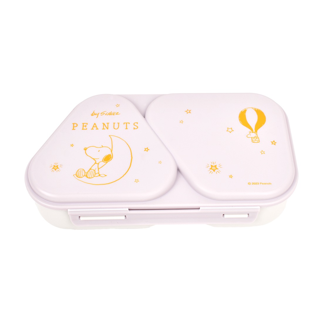 スヌーピー お弁当箱 おにぎり ケース SNOOPY OSK オーエスケー おにぎりランチケース 2個用 キャラクター かわいい おしゃれ おにぎり型 ランチボックス 三角 おむすび 弁当箱 おかず おむすびケース レンジ対応 日本製 抗菌 押し型 おにぎりメーカー 簡単 時短 大人 子供