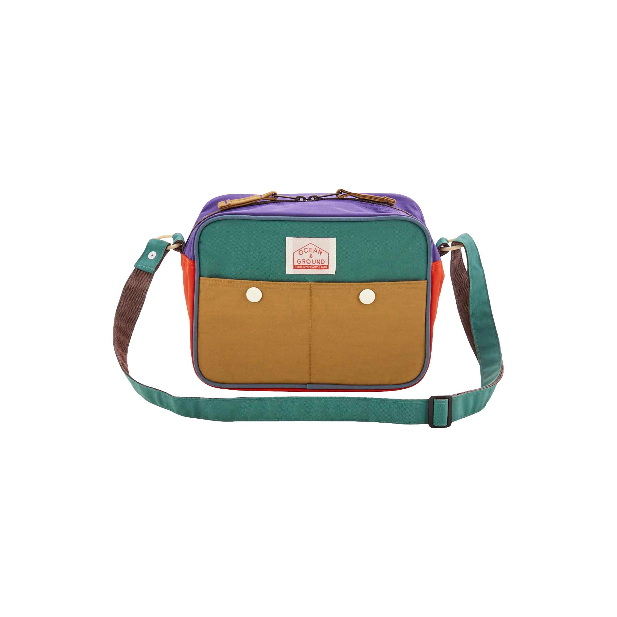 通園バッグ ショルダー 女の子 男の子 OCEAN＆GROUND オーシャンアンドグラウンド MULTI 4645001 ショルダーバッグ 通園バッグ 通園カバン 斜めがけ キッズ 子供 保育園 幼稚園 入園 入学 準備 おしゃれ かわいい カラフル 幼稚園バッグ キッズショルダー お出かけバッグ