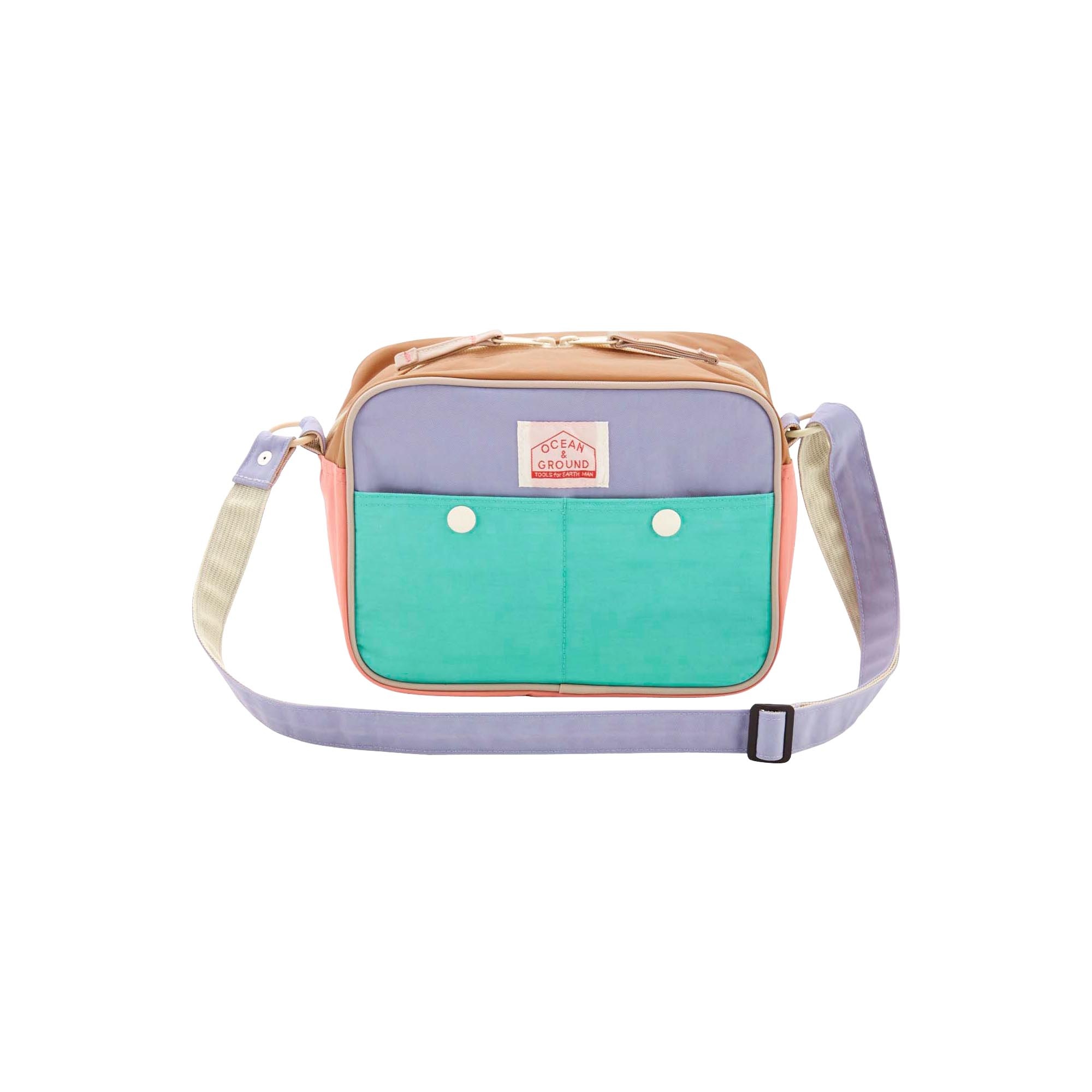 通園バッグ ショルダー 女の子 男の子 OCEAN＆GROUND オーシャンアンドグラウンド MULTI 4645001 ショルダーバッグ 通園バッグ 通園カバン 斜めがけ キッズ 子供 保育園 幼稚園 入園 入学 準備 おしゃれ かわいい カラフル 幼稚園バッグ キッズショルダー お出かけバッグ