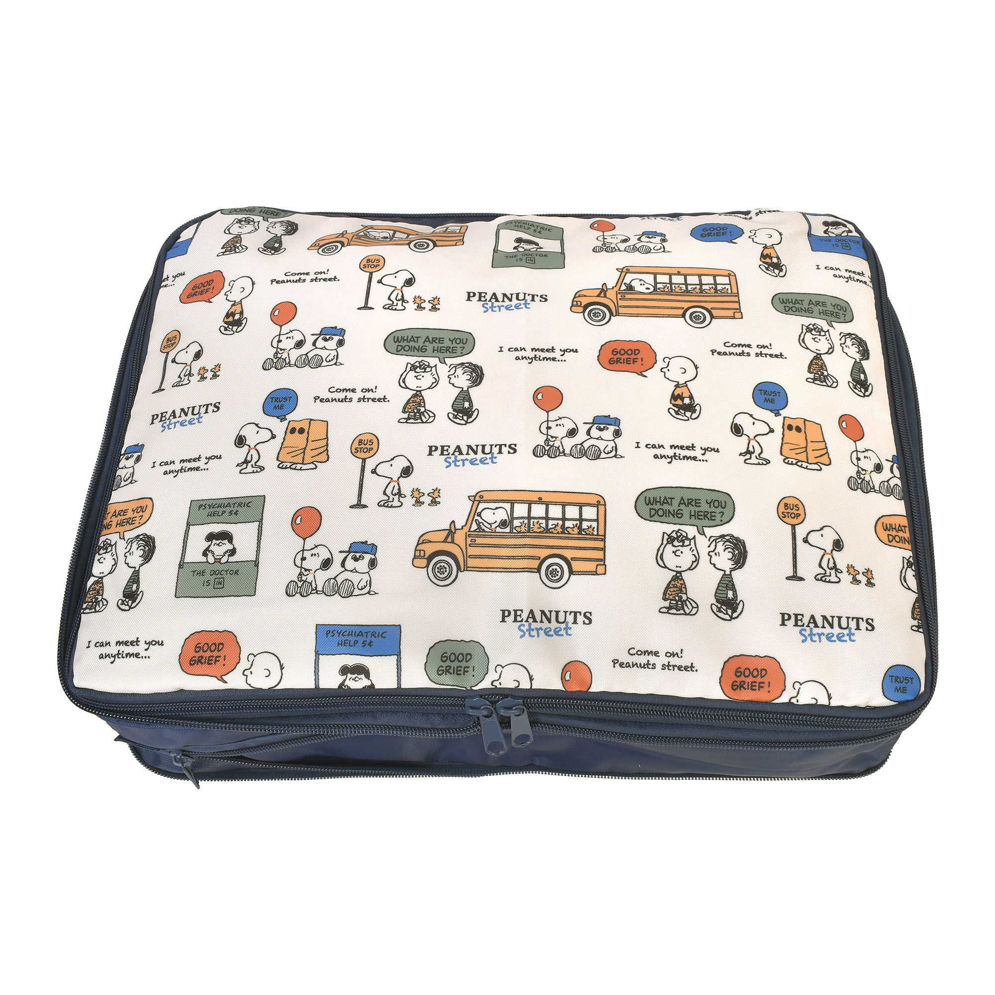 スヌーピー 圧縮トラベルポーチ 旅行ポーチ トラベルポーチ SNOOPY 圧縮ポーチ L 旅行用 収納袋 キャラクター グッズ 大きめ 大容量 ファスナー 圧縮 コンパクト 旅行 荷物 パッキング 収納 ポーチ 軽量 洋服 衣類 整理 仕分け 簡単 出張 おしゃれ かわいい トラベルグッズ