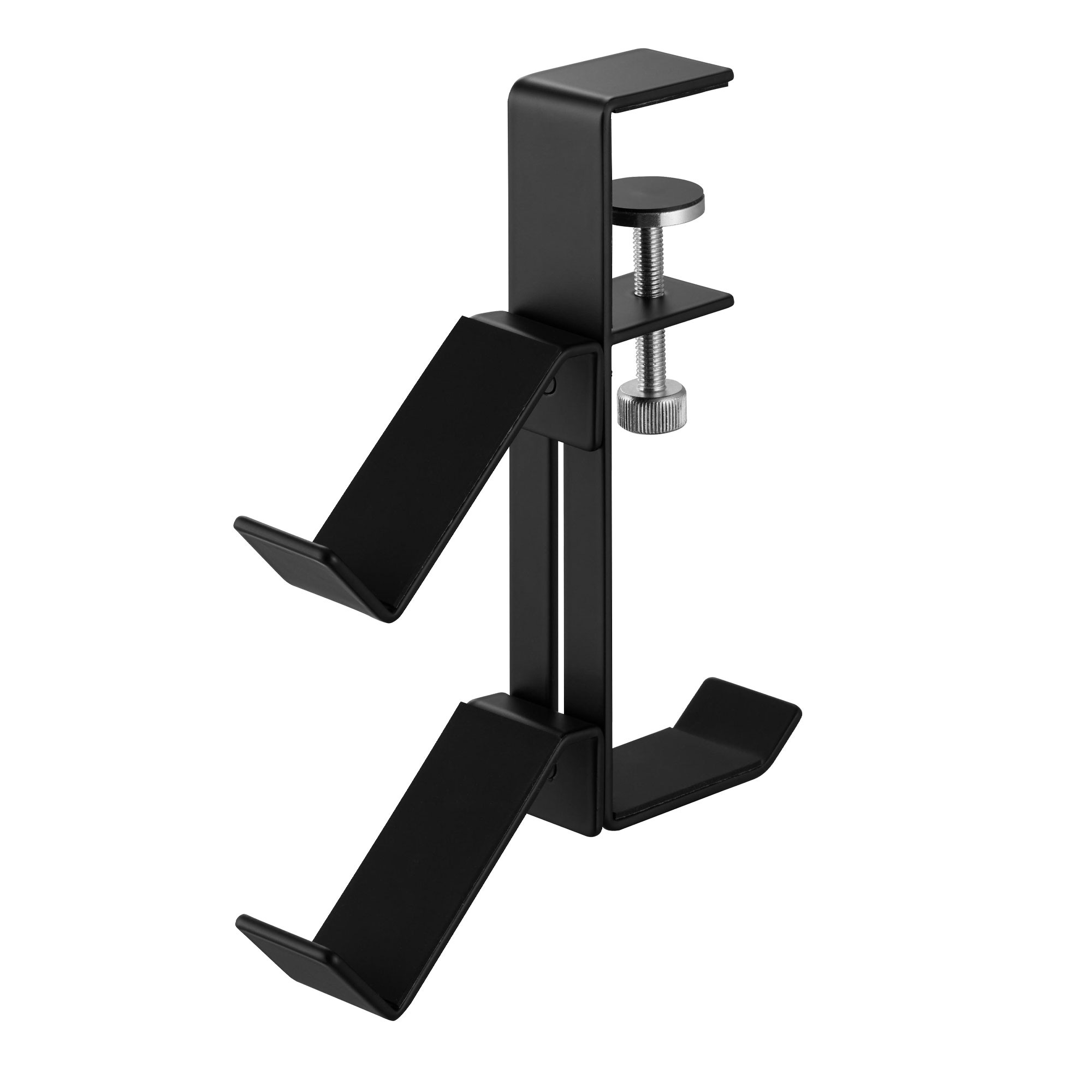 山崎実業 デスク横ゲームコントローラーラック スマート smart 10381 10382 ホワイト ブラック 公式 コントローラー スタンド ゲーム機 ホルダー デスク下 デスク横 ヘッドセット ヘッドフォン ヘッドホン 引っ掛け 収納 ケーブル 充電 整理 引っ掛け 吊るす