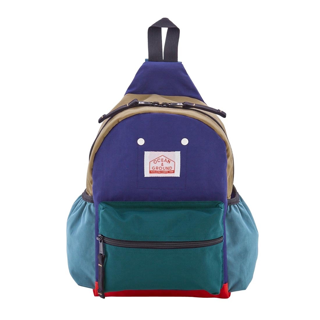 ボディバッグ キッズ OCEAN＆GROUND オーシャンアンドグラウンド GOODAY MULTI 男の子 女の子 子供 ワンショルダーバッグ 斜めがけバッグ 大容量 軽い 丈夫 子ども 小学校 保育園 幼稚園 年長 おしゃれ かわいい カラフル ペットボトル Switch ゲーム機 収納 4645010 4645011