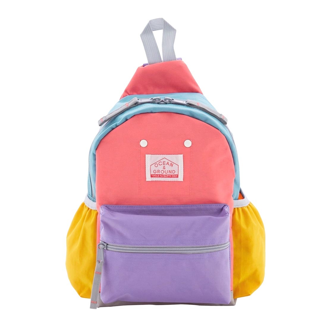 ボディバッグ キッズ OCEAN＆GROUND オーシャンアンドグラウンド GOODAY MULTI 男の子 女の子 子供 ワンショルダーバッグ 斜めがけバッグ 大容量 軽い 丈夫 子ども 小学校 保育園 幼稚園 年長 おしゃれ かわいい カラフル ペットボトル Switch ゲーム機 収納 4645010 4645011