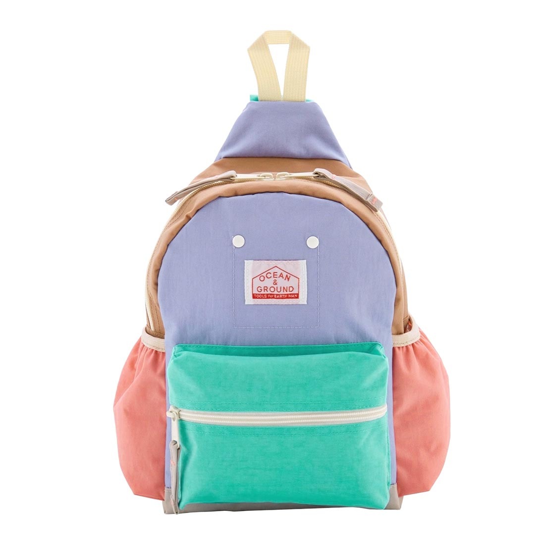 ボディバッグ キッズ OCEAN＆GROUND オーシャンアンドグラウンド GOODAY MULTI 男の子 女の子 子供 ワンショルダーバッグ 斜めがけバッグ 大容量 軽い 丈夫 子ども 小学校 保育園 幼稚園 年長 おしゃれ かわいい カラフル ペットボトル Switch ゲーム機 収納 4645010 4645011