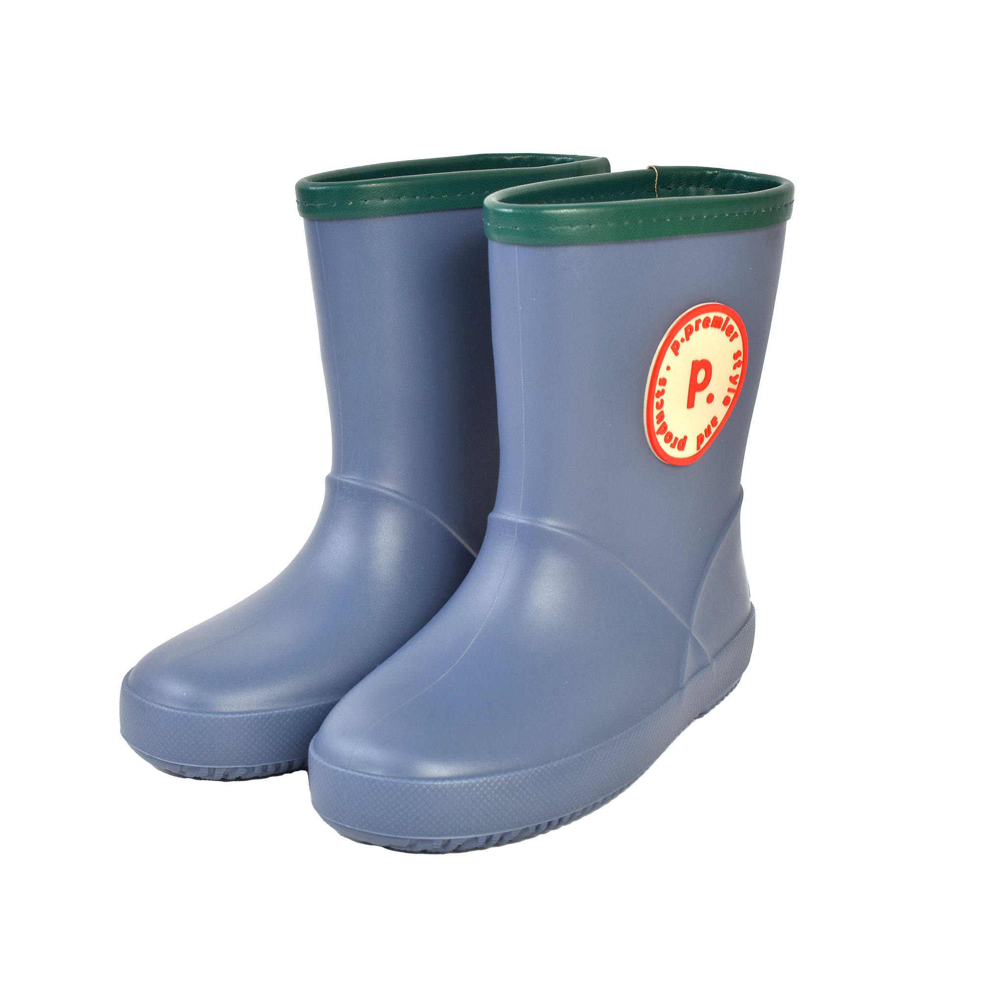 レインブーツ キッズ p.premier ピードットプルミエ 長靴 子供 女の子 男の子 おしゃれ かわいい 18cm 19cm 20cm ジュニア 小学生 低学年 幼稚園 雨靴 雨具 レインシューズ 通園 通学 ラバー シンプル レッド 赤 イエロー 黄色 ネイビー ブルー 青 ピンク ハート カラフル