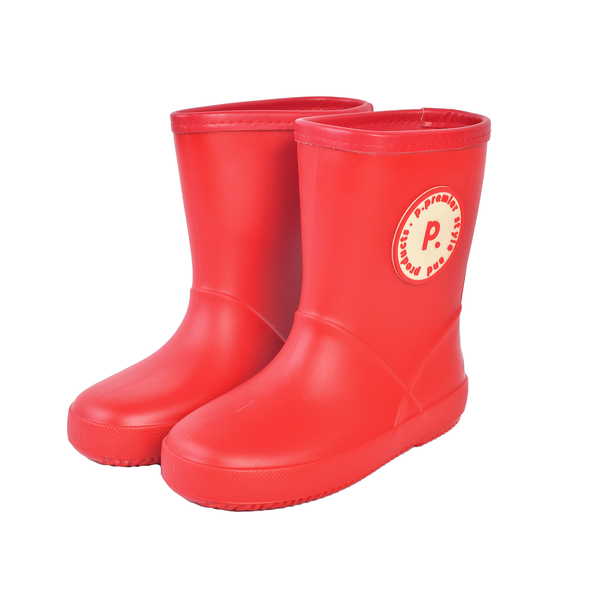 レインブーツ キッズ p.premier ピードットプルミエ 長靴 子供 女の子 男の子 おしゃれ かわいい 18cm 19cm 20cm ジュニア 小学生 低学年 幼稚園 雨靴 雨具 レインシューズ 通園 通学 ラバー シンプル レッド 赤 イエロー 黄色 ネイビー ブルー 青 ピンク ハート カラフル