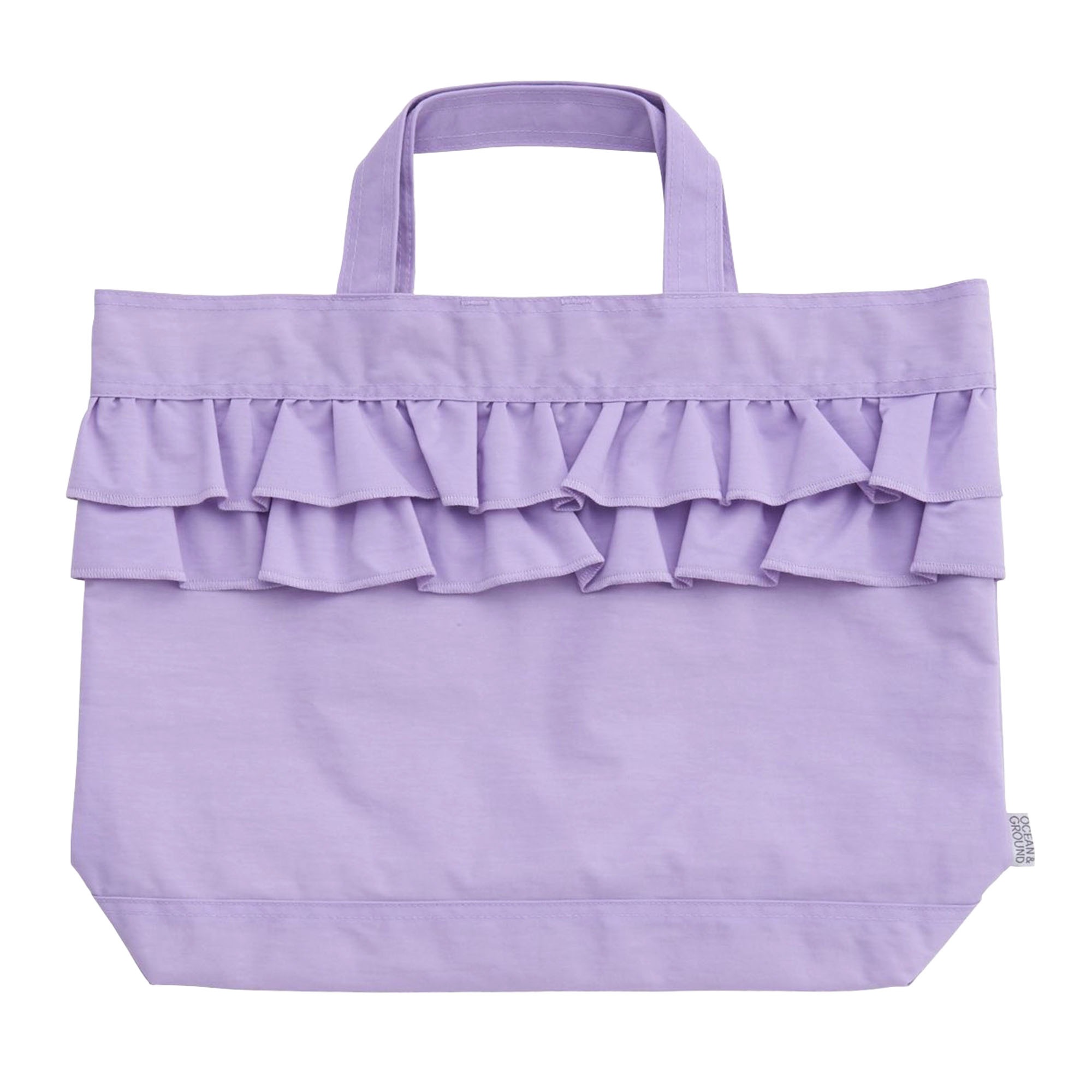 レッスンバッグ ナイロン OCEAN＆GROUND オーシャンアンドグラウンド SWEETS TIME スイーツ タイム 4645005 女の子 子供 おしゃれ かわいい 軽量 軽い 丈夫 トートバッグ 手提げ かばん 通園 通学 保育園 幼稚園 通園 通学 入学 入園 準備 ピンク パープル ミント ベージュ