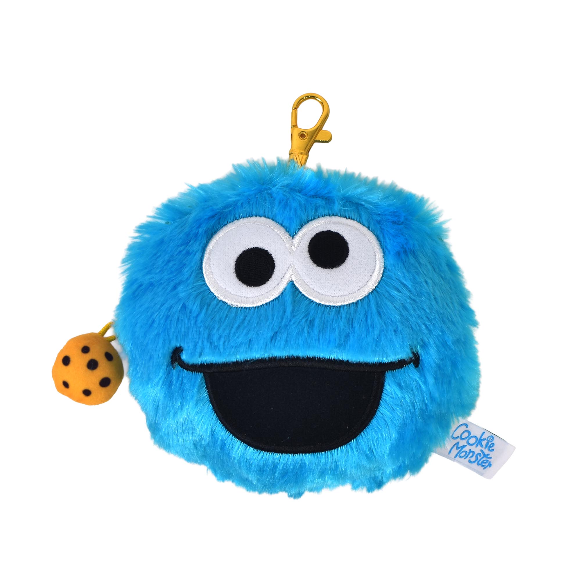 フェイスパスケース エルモ クッキーモンスター セサミストリート ぬいぐるみ パスケース リール付き 小銭入れ 定期入れ ICカード 収納 キーホルダー 小物入れ ミニポーチ カード入れ 窓付き バッグ 鞄 キーホルダー キャラクター かわいい 高校生 女の子 誕生日 プレゼント
