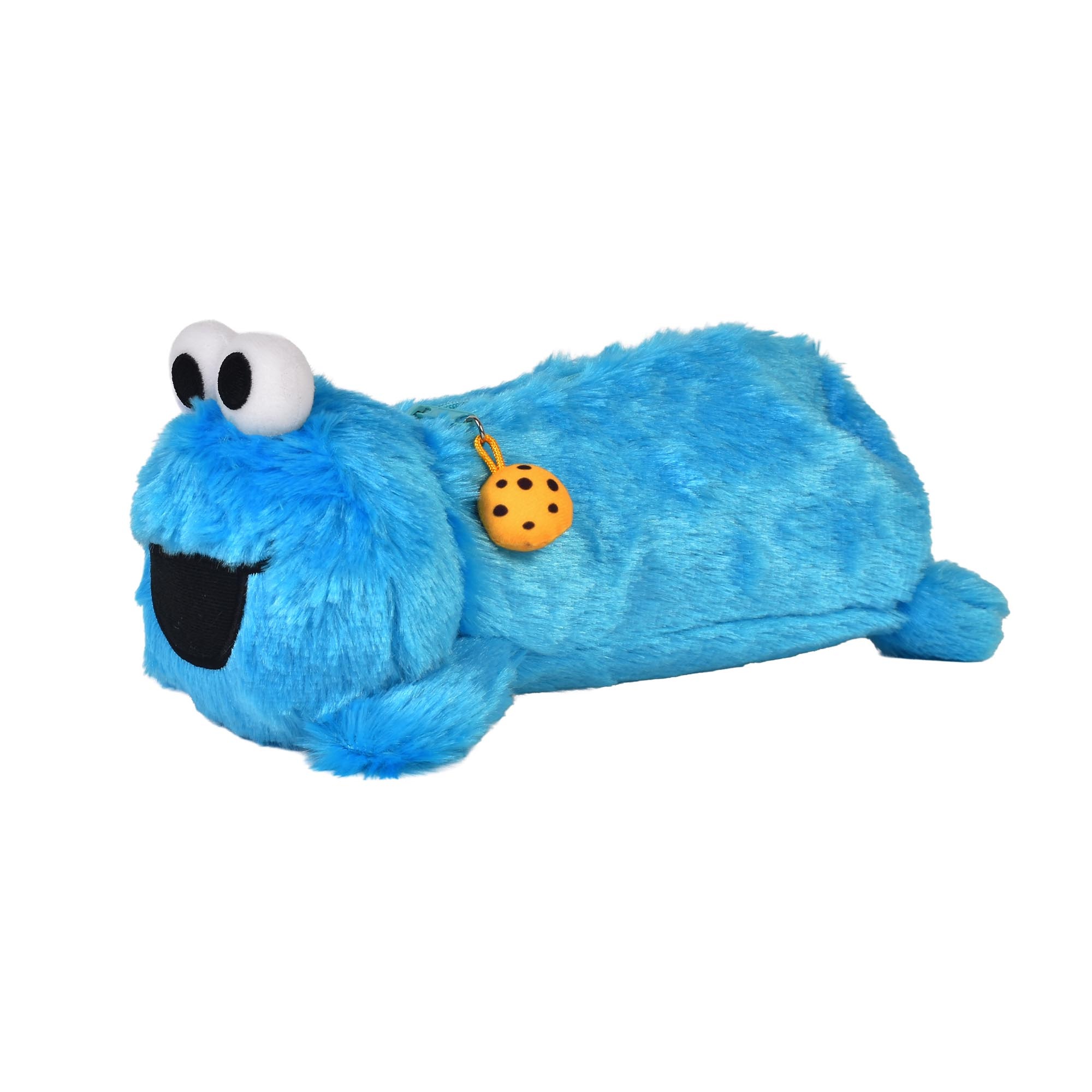 ぬいぐるみ ペンケース エルモ クッキーモンスター セサミストリート ペンポーチ 筆箱 キャラクター かわいい おもしろ 大容量 小物入れ 文房具 ペン入れ ロングポーチ 女子 男子 高校生 中学生 小学生 お揃い 入学 祝い 友達 誕生日 プレゼント ギフト